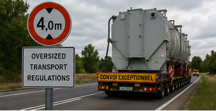 European transport regulations and logistics compliance for oversized cargo